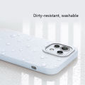 Olige Case For Xiaomi Mi 11 Lite 5G NE Liquid Silicone Matte Shockproof Soft Phone Back Cover. 