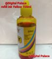 Printer Refill ink 100ml YELLOW. 