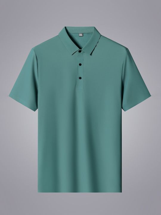 Summer%20Men%20Polo%20Shirts%202022%20New%20Classic%20Short%20Sleeve%20Tee%20Breathable%20Cooling%20Quick%20Dry%20Nylon%20Polos%20Men%20Golf%20T-shirt%20Plus%20Size%208XL%20-%20Image%202