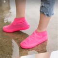 Shoe Rain Cover Waterproof Resuable Unisex Shoes Silicone Dust Cover Boots Male Female. 