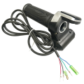 3X Bike Twist Throttle for Electric Bike Throttle 48V Gas Handle Throttle LCD Display Lock Key. 
