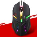 PC Power PGM105 Wired RGB Gaming Mouse (Black). 