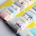 8PCS/Pack Soft Cotton Baby Handkerchief Infant Towel Muticolor Baby Washcloth. 