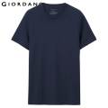Giordano Men T Shirt Cotton Short Sleeve 3-pack Tshirt Solid Tee Summer Beathable Male Tops Clothing Camiseta Masculina 01245504. 