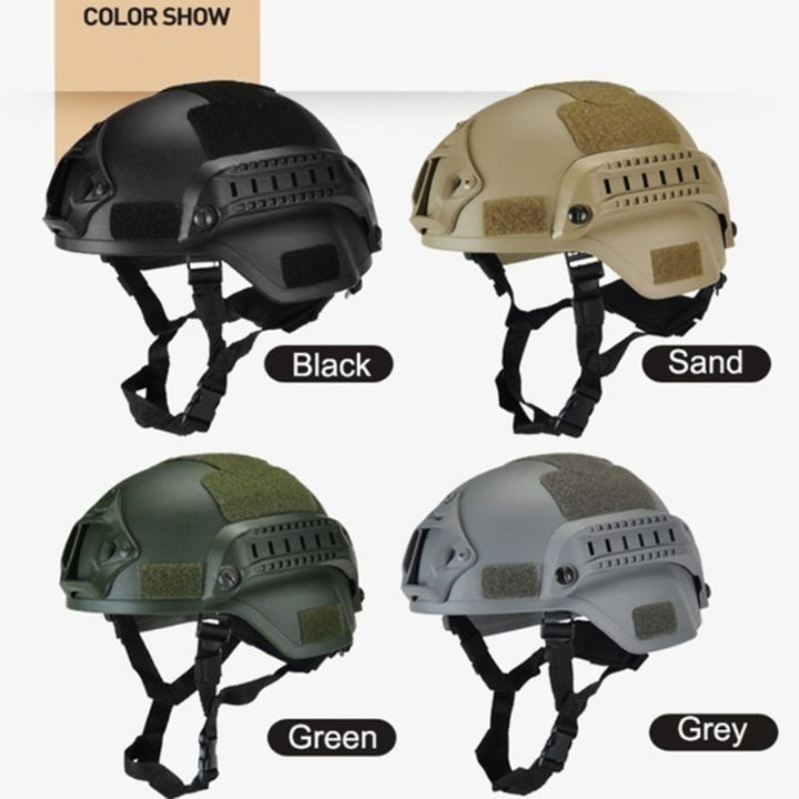 New%20Tactical%20Airsoft%20Paintball%20Military%20Protective%20SWAT%20Fast%20Helmet%20Combat%20Eatop%20-%20Image%202