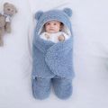 DSZ Discount Store Baby Sleeping Bag Ultra-Soft Fluffy Fleece Newborn Receiving Blanket Infant Boys Girls ClothesSleeping Nursery Wrap Swaddle. 