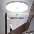 Led Ceiling Lights with Motion Sensor 12W 18W Smart PIR Motion Sensor Ceiling Lamps for indoor LIghting Stair Corridor. 