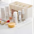 Vanity Drawer Beauty Organizer 6 Compartments with 1 Drawer Cosmetic Storage Box Newly Bathroom Counter-top H7JP Make up Toos.
