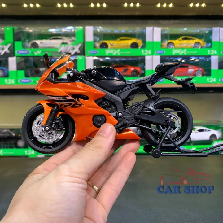 WELLY%201:12%202020%20YAMAHA%20YZF-R6%20Die-Cast%20Vehicles%20Motorcycle%20Toys%20for%20Gift%20Collection%20-%20Image%207