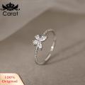 （New）Carat Finger Ring Eye-catching Female Butterfly Ring Jewelry Acceorie. 
