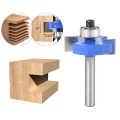 3/8 Inch Height T Type Rabbeting Router Bit 1/4 Shank Woodworking Milling Cutter.