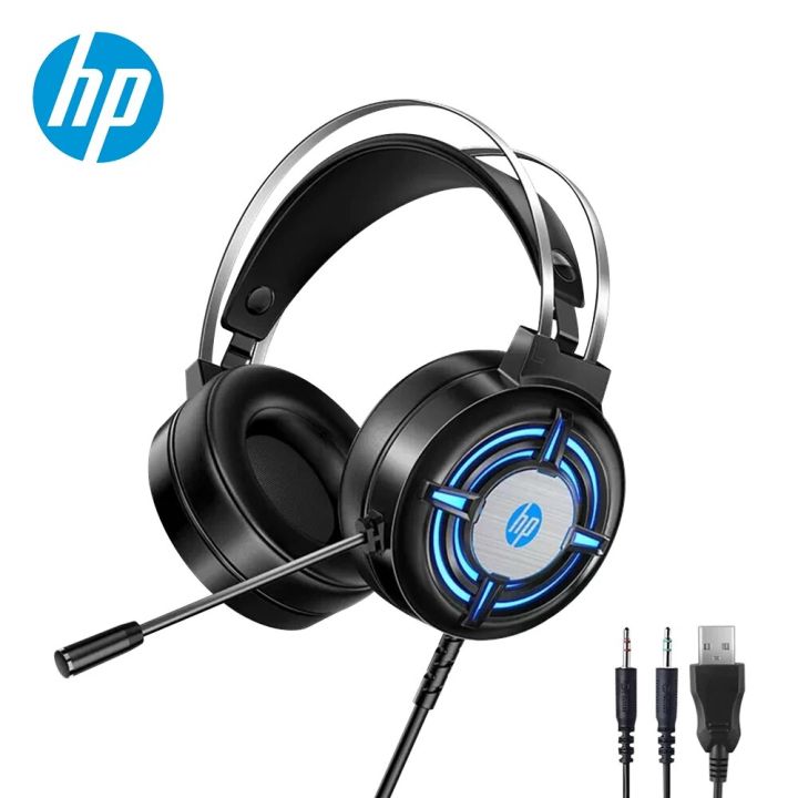 HP H120G USB WIRED GAMING HEADPHONE WITH RGB BACKLIT AND BUILT IN MICROPHONE VOULME CONTROL HEADSET FOR PC AND LAPTOP