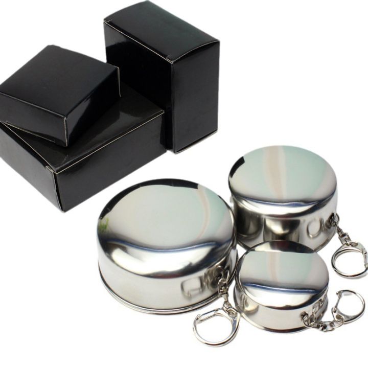 1%20Pcs%20Portable%20Folding%20Cup%20Glass%20(250/150/75ml)%20Stainless%20Steel%20Camping%20%20Key%20chain%20Ring%20Traveling%20Outdoor%20Telescopic%20Mug%20Glass%20-%20Image%207