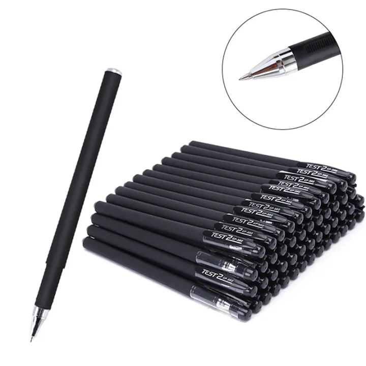 10pc%200.5mm%20Pen%20&%20Refills%20Rod%20Blue%20Black%20Ink%20Writing%20Tool%20School%20Stationery%20Eatop%20-%20Image%207