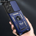 Luxury Armor Ring Case for Samsung Galaxy A15 Phone Case Shockproof Camera Protection Back Cover for Samsung Galaxy A15 Casing. 