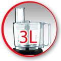Moulinex FP546811 DoubleForce 29-in-1 Multi-Function Food Processor. 
