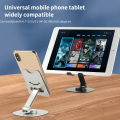 Phone Tablet Holder Metal Phone Stand 360° Rotation All Kinds Cellphone Foldable Scalable Office Desk Adjustable Portable for Travel. 
