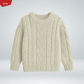 Kids Cotton Knitted Sweater From Levin.