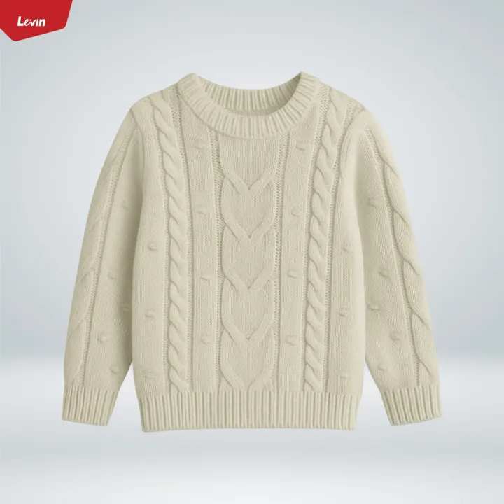 Kids%20Cotton%20Knitted%20Sweater%20From%20Levin%20-%20Image%209