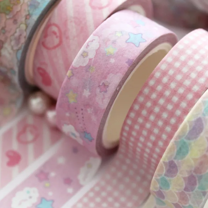 Creative%20lovely%20girl's%20heart%20Washi%20Tape%20Kawaii%20Pink%20Unicorn%20Sky%20Adhesive%20Tape%20DIY%20Scrapbooking%20Sticker%20Label%20Masking%20Tape%20-%20Image%204