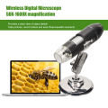 Pocket Digital Microscope Handheld USB Microscopes 1920x1080 Resolution ABS 50X-1600X Easy To Operate for Traveling for Kids.
