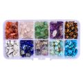 Gemstone Beads, Irregular Chips Stone Beads Assorted Loose Beads Crystal Healing Power for Jewelry Making.