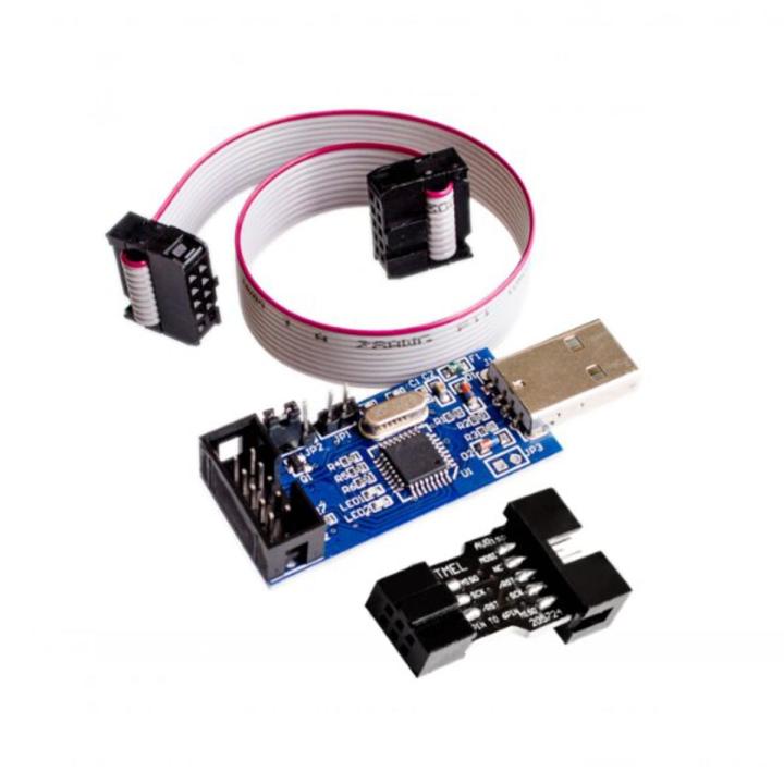 【happy one】1SET USB AVR Programmer for Atmel USB ASP ISP Bootloader ...