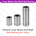 LM12UU Linear Motion Rod Shaft Bearing 12mm Inner Diameter LM12UU Linear Motion Ball Bearing Bushing For 3D Printer CNC Machine Parts.