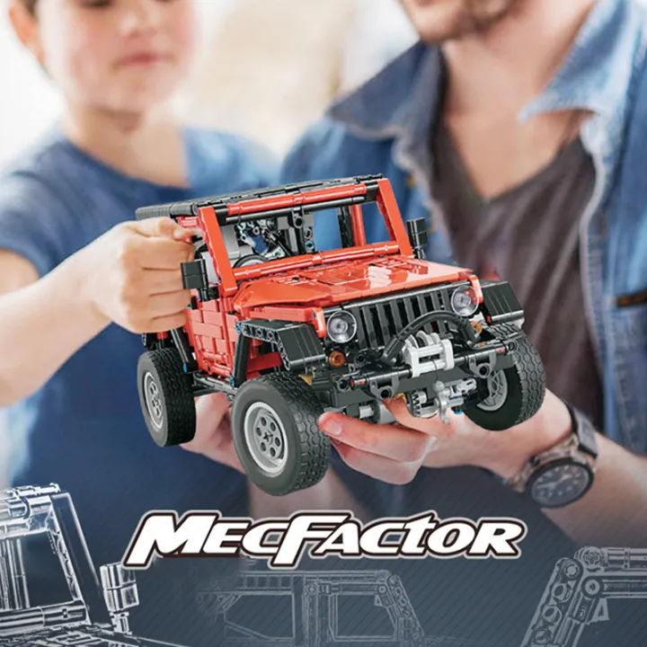Technical%20Expert%20Diy%20Off-Road%20Sports%20Car%20Model%20Building%20Blocks%20Static%20Jeep%20Vehicle%20Children's%20Education%20Toys%20Boys%20Birthday%20Gifts%20-%20Image%203