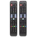 2X Guality For SAMSUNG AA59-00594A Smart TV 3D Remote Control AA59-00581A AA59-00582A AA59-00638A. 