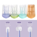 Infant Oral Care Set – Gentle Silicone Toothbrush with Protective Case.