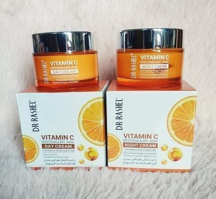 Dr. Rashel Vitamin C Night Cream🌺 🍊Dr. Rasel Vitamin C Day Cream ...