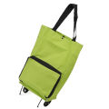 Foldable Shopping Cart, Large Capacity Wheeled Shopping Bag Multifunctional for Camping.