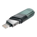 SanDisk USB Flash Drive iXpand Flip OTG Lightning USB 3.1 Stick 256GB 128GB 64GB Pen Drive MFi For iPhone iPad and USB Type-A.