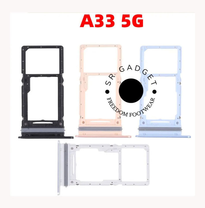 Replacement Dual Sim Tray Holder for Samsung Galaxy A33 5G Sim Slot