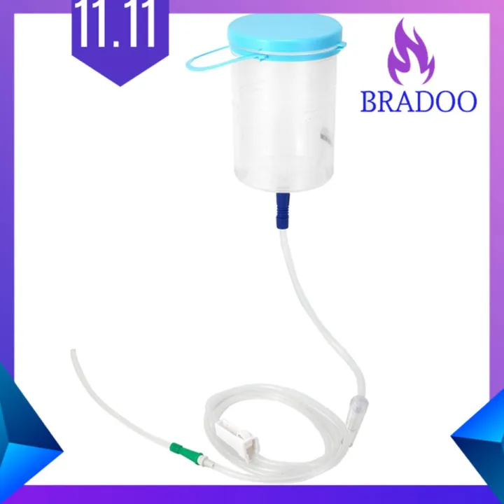 Enema Bowel Barrel Enema Bag Device Gesen Coffee Intestine Bowel Hydrotherapy Device with 10 Tube Hygiene Product Household