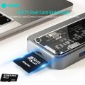COTECi USB C HUB 10 in 1 Docking Station RJ45 3.0 Type C HDMI Adapter 3 Dock Ports Fast Charging for Macbook PC Laptop Tablet.