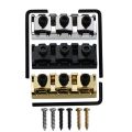 Floyd Rose Tremolo Parts with Allen Wrench Guitar String Locking Nut Zinc Alloy Mounting Screws Electric Guitar Locking Nut High Quality 42mm Electric Guitar.