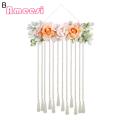 Ameesi Hair Accessories Organizer Wall Mounted Rainbow Tassels Hair Bows Holder. 