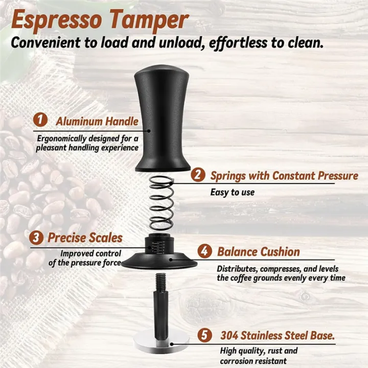 Coffee%20Espresso%20Tamper%2051mm%20with%20WDT%20Tool%20Calibrated%20Spring%20Loaded,%20with%20Silicone%20Mat,%20for%20Espresso%20Coffee%20Machine%20Durable%20Easy%20Install%20Easy%20to%20Use%20-%20Image%205