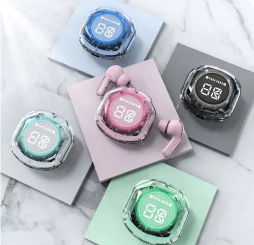Ultrapods%20Pro%20True%20Wireless%20Earbuds%20with%20Display%20Transparent%20Design,%20Bluetooth%205.3%20Water%20Proof%20-%20Image%203