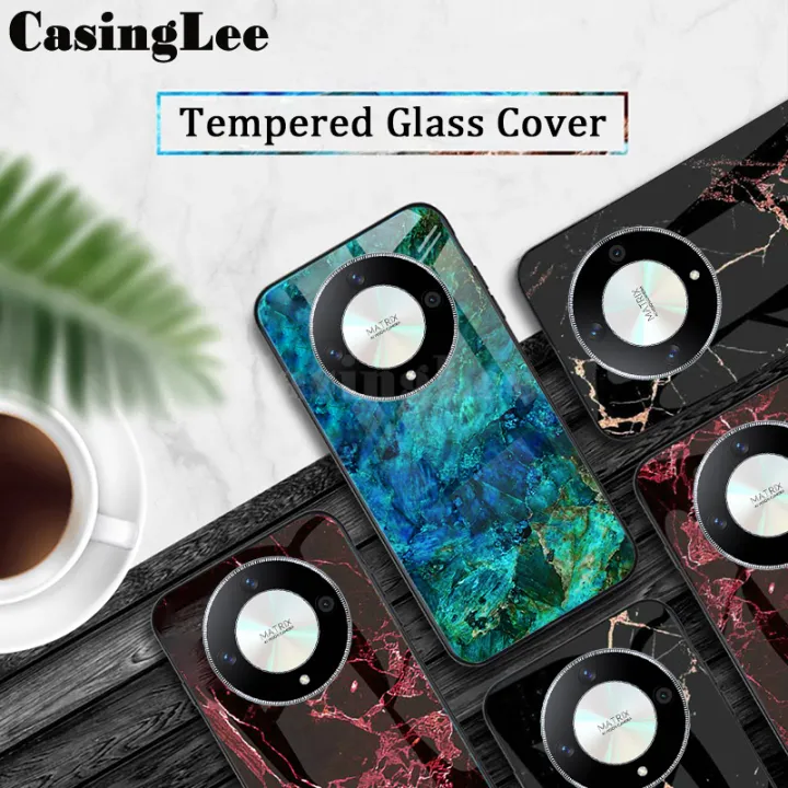 For%20Honor%20X9B%20Case%20Fashion%20Marble%20Tempered%20Glass%20Protector%20Soft%20Frame%20Silicon%20Cover%20For%20Honor%20X9B%20Back%20Cover%20Phone%20Cases%20-%20Image%202