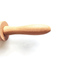 Ice Cream Waffle Cone Roller, Strong and Smooth Cone Roller, Wooden Pizzelle Cone, Handle Waffle Cone Shaped Tool.