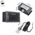 Nax 4 Digital Led Tachometer Rpm Speed Meter + Hall Proximity Switch Sensor Set.