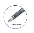 UNI KURU TOGA Mechanical Pencil M5-450T  Mechanical Pencils 0.5mm Black. 