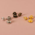 1Set 1:12 Dollhouse Miniature Teapot Cup Saucer Metal Tea Set Dining Table Model Decor Toy Doll House Accessories Fayshow. 