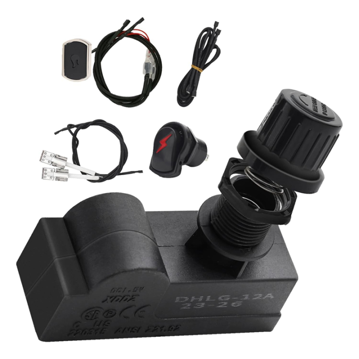 G350-0017-W1 Ignition for Charbroil 2 Burner Grill Ignitor Replacement Spare Parts Kit,Electronic Ignition Module and Grill Igniters