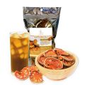 Dried Bael Fruit Slices, 100gm Organic Herbal Fruit Tea, Thai Tea, Matoom, Asian wellness dry Bael Fruit. 
