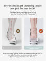 Invisible Height Increasing Shoe Insoles Quality Gel Insole for Feet Silicone Shoe Pads Shock Absorbing Shoe Sole 1Pair. 