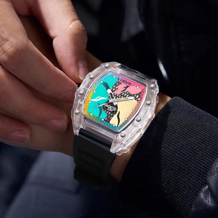 2024%20New%20High%20Beauty%20Leisure%20Sports%20Fully%20Automatic%20Quartz%20Hollow%20Night%20Glow%20Waterproof%20Richard%20Men's%20Watch%20Phantom%20Color%20-%20Image%204